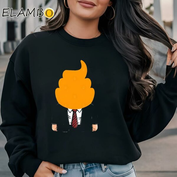 Orange Turd Poop Anti Trump T Shirt Sweatshirt Sweatshirt