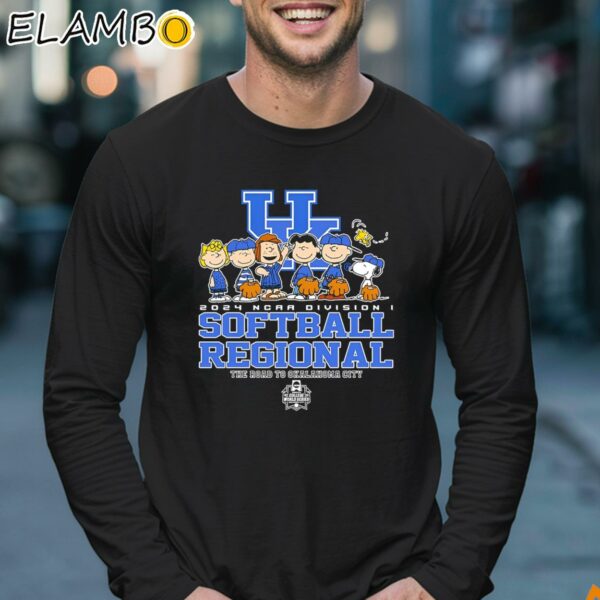 Peanuts Characters 2024 NCAA Division I Softball Regional Kentucky Wildcats Logo Shirt Longsleeve 17