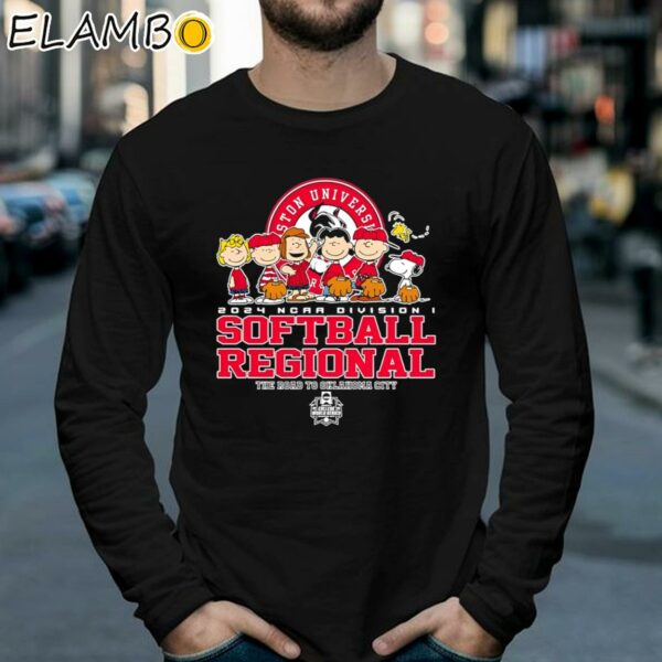 Peanuts Characters 2024 Ncaa Division I Softball Regional Boston University Shirt Longsleeve 39