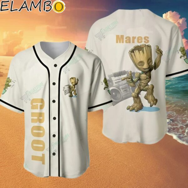 Personalized Cute Baby Groot Dancing Baseball Jersey Hawaaian Shirt Hawaaian Shirt