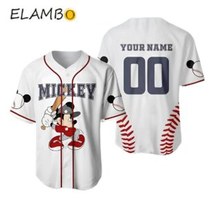 Personalized Disney Mickey Mouse Character Baseball Jersey Printed Thumb