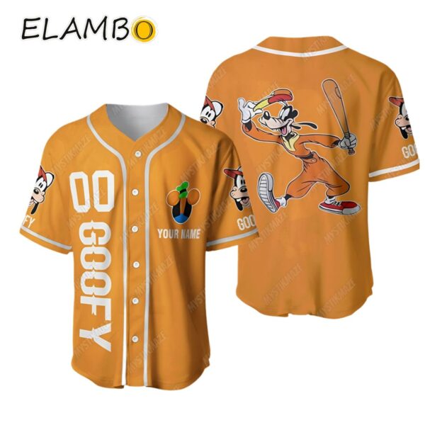 Personalized Goofy Baseball Jersey Disney Jersey Shirt Printed Thumb
