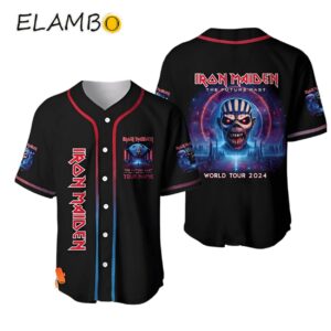 Personalized Iron Maiden Reign World Tour 2024 Baseball Jersey Printed Thumb