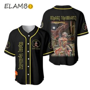 Personalized Iron Maiden Somewhere In Time Album Baseball Jersey Printed Thumb