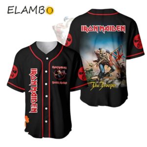 Personalized Iron Maiden The Trooper Beast Baseball Jersey Printed Thumb