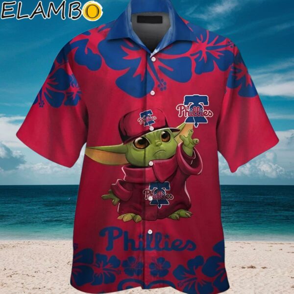 Philadelphia Phillies Baby Yoda Tropical Aloha Hawaiian Shirt Aloha Shirt Aloha Shirt