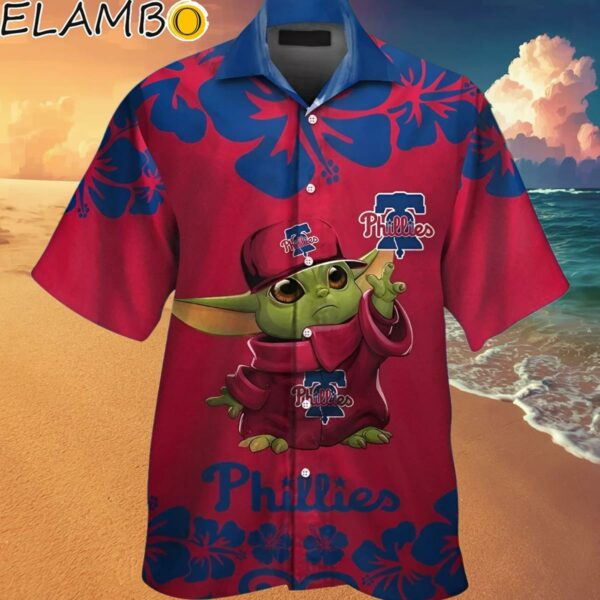 Philadelphia Phillies Baby Yoda Tropical Aloha Hawaiian Shirt Hawaaian Shirt Hawaaian Shirt