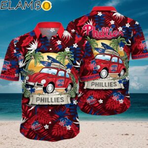 Philadelphia Phillies Hawaiian Shirt Summer Tropical Aloha Shirt Aloha Shirt