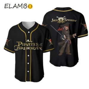 Pirate Film Series Famous Captain Pirate Character Baseball Jersey Printed Thumb
