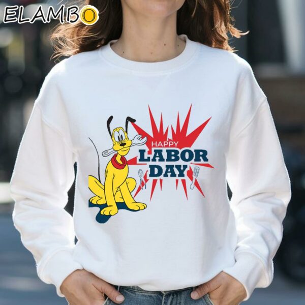 Pluto Disney Happy Labor Day Shirt Sweatshirt 31