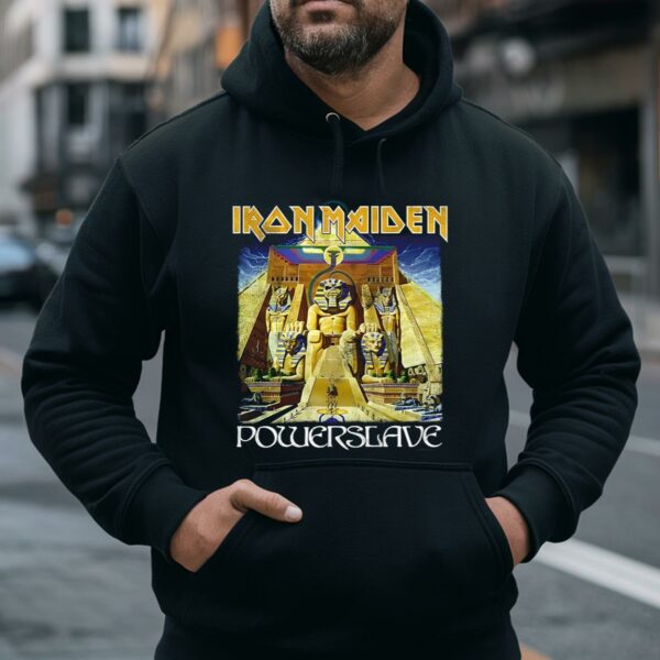 Powerslave Iron Maiden Shirt World Slavery Tour Official 4 Hoodies