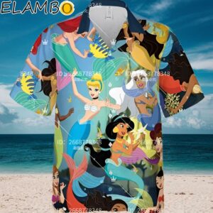 Princess Disney Swimming Summer Disney Hawaiian Shirts Aloha Shirt Aloha Shirt