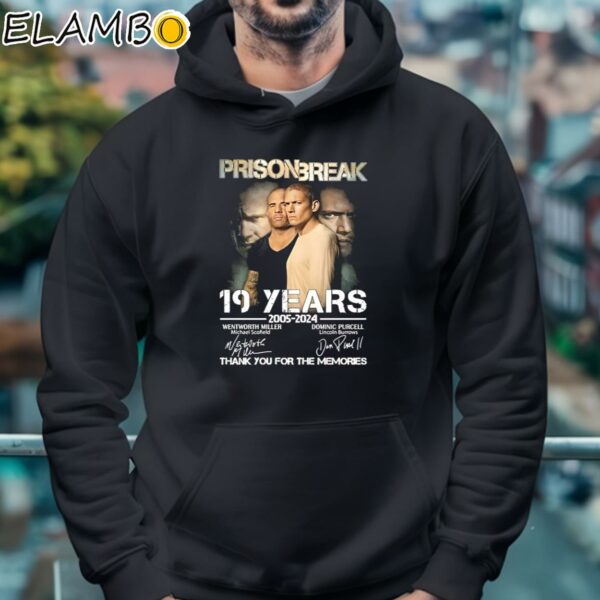 Prison Break 19 Years Of 2005 2024 Thank You For The Memories Signatures Shirt Hoodie 4