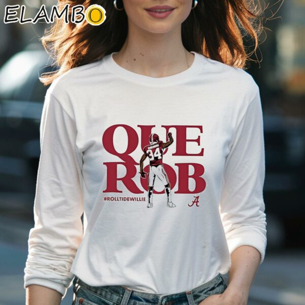 Quandarrius Robinson Querob Alabama Crimson Tide Football Cartoon Shirt Longsleeve Women Long Sleevee