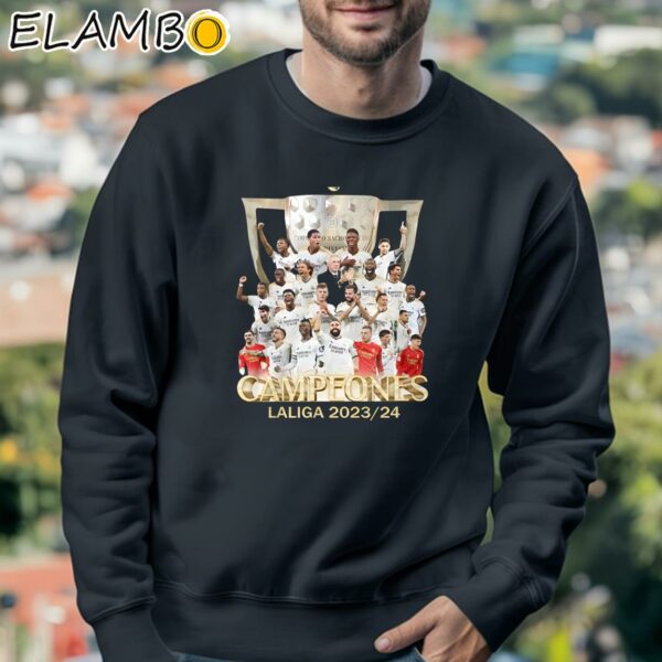 Real Madrid Campeones Laliga 2023 24 Shirt Sweatshirt 3