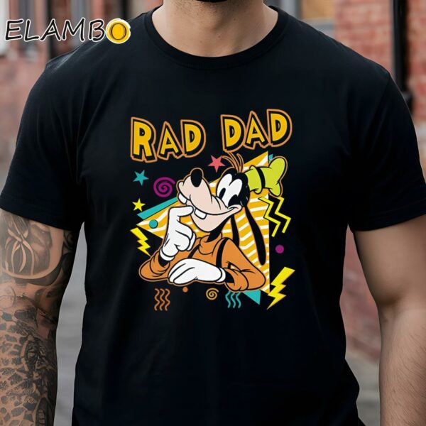 Retro 90s Disney Couples A Goofy Movie Goofy Rad Dad Son Max Fathers Day Shirt Black Shirt Shirts