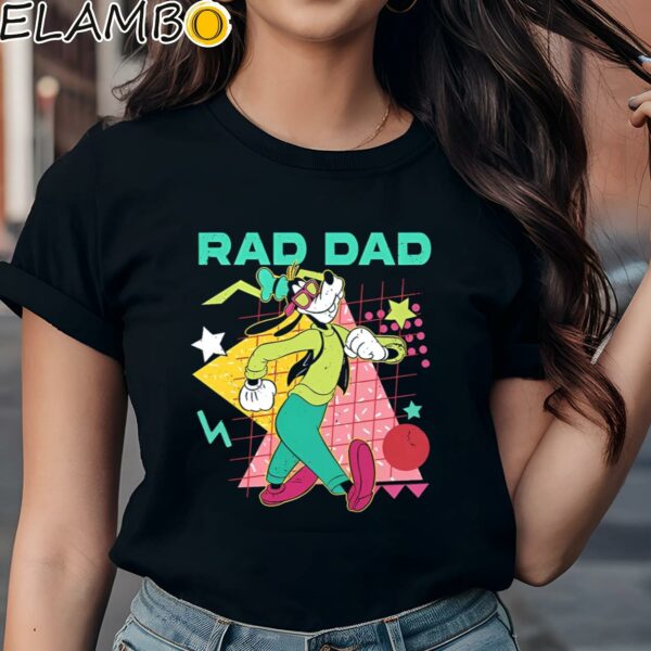 Retro 90s Goofy Rad Dad Shirt Gift For Dad Black Shirts Shirt