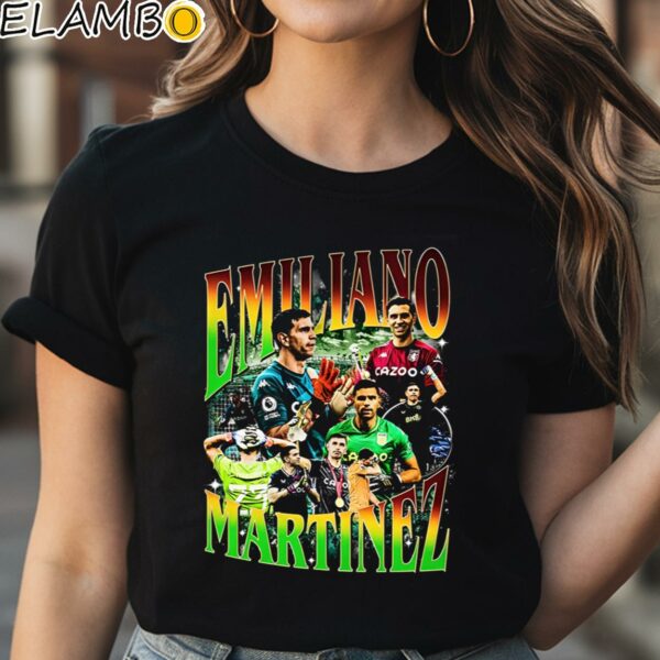 Retro Bootleg Emiliano Martinez Shirt Black Shirt Shirt