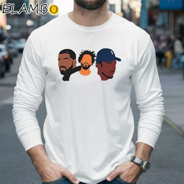 Retro Drake J Cole Kendrick Lamar Rapper Star Shirt Longsleeve 35