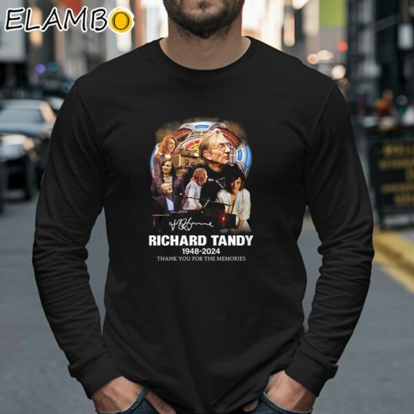 Richard Tandy 1948 2024 Thank You For The Memories Shirt Longsleeve 40