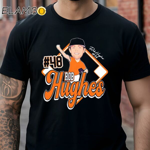 Rob Hughes 2024 Clemson Pitcher Signature Shirt Black Shirt Shirts
