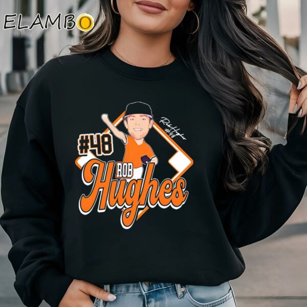 Rob Hughes 2024 Clemson Pitcher Signature Shirt Sweatshirt Sweatshirt