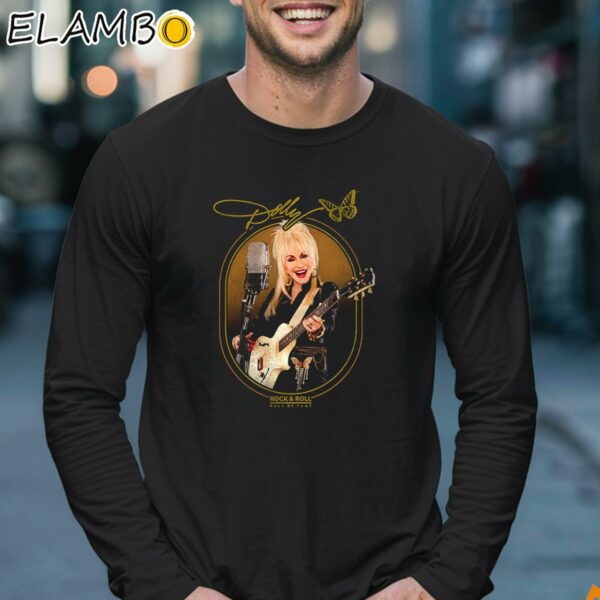 Rock n Roll Dolly Parton Hall Of Fame Shirt Longsleeve 17