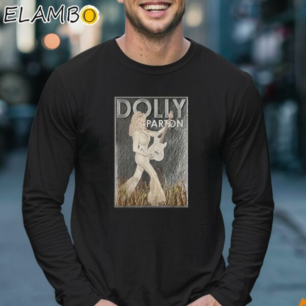 Rock n Roll Dolly Parton Shirt Music Gifts Longsleeve 17