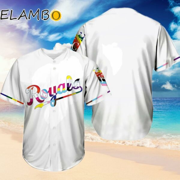 Royals Pride Day Baseball Jersey 2024 Giveaway Hawaiian Hawaiian