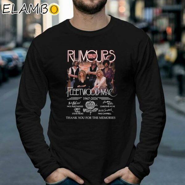Rumours Tribute Show Fleetwood Mac 1967 2024 Thank You For The Memories T Shirt Longsleeve 39