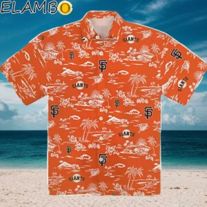 SF Giants Palm Tree Hawaiian Shirt Aloha Shirt Aloha Shirt