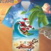 Santa Surfing Christmas Hawaiian Shirts Family Hawaiian Shirts Hawaaian Shirt Hawaaian Shirt