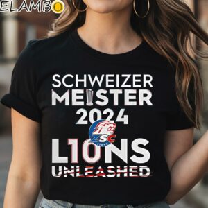 Schweizer Meister Lions 2024 L10ns Unleashed Shirt Black Shirt Shirt