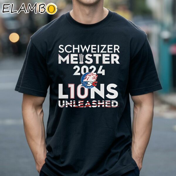 Schweizer Meister Lions 2024 L10ns Unleashed Shirt Black Shirts 18