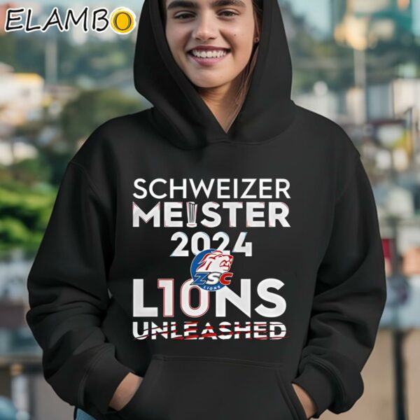 Schweizer Meister Lions 2024 L10ns Unleashed Shirt Hoodie 12