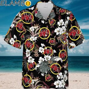 Slayer Rock Band Flower Hawaiian Shirt Aloha Shirt Aloha Shirt