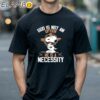 Snoopy God Is Not An Option He Is A Necessity Shirt Black Shirts 18