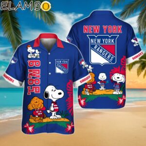 Snoopy NY Rangers Hawaiian Shirt NHL Gifts Printed Aloha