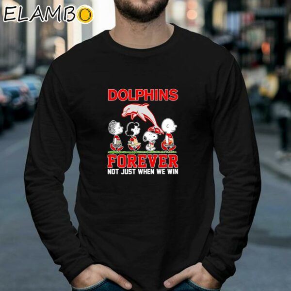 Snoopy Peanuts The Dolphins Nrl Forever Not Just When We Win Shirt Longsleeve 39