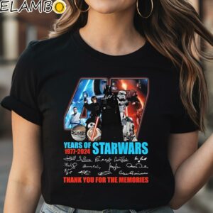 Star Wars 47 Years Thank You For The Memories Shirt Black Shirt Shirt