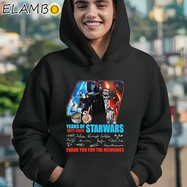 Star Wars 47 Years Thank You For The Memories Shirt Hoodie 12