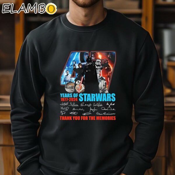 Star Wars 47 Years Thank You For The Memories Shirt Sweatshirt 11