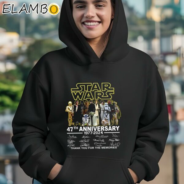 Star Wars 47th 1977 2024 Anniversary Thank For The Memories Shirt Hoodie 12