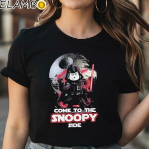 Star Wars Come To The Snoopy Side shirt Black Shirt Shirt