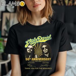Steely Daniel 50th Anniversary 1972 2024 Thank You For The Memories Shirt Black Shirt Shirt