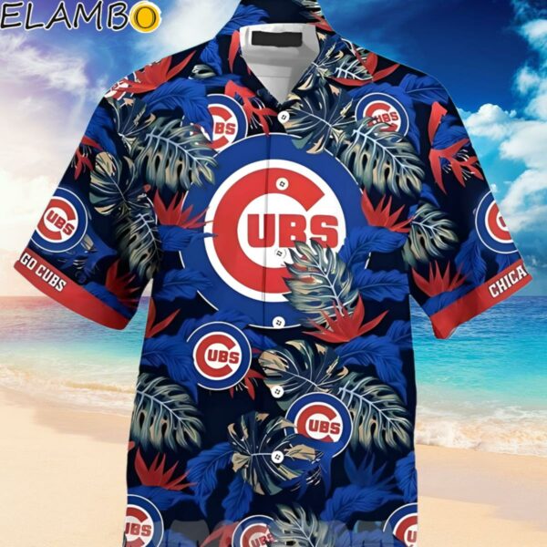 Summer Aloha MLB Chicago Cubs Palm Leaves Pattern Hawaiian Shirt Hawaiian Hawaiian