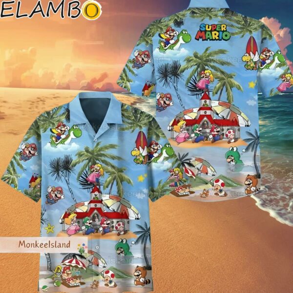 Super Mario Bros Vacation Hawaii Shirt Hawaaian Shirt Hawaaian Shirt