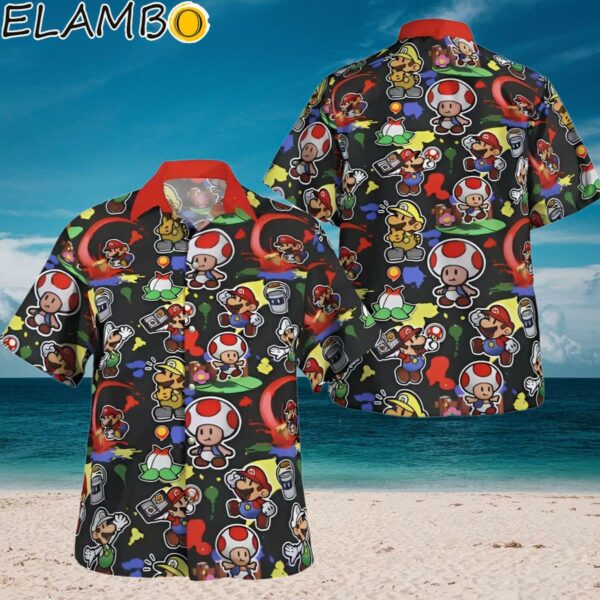 Super Mario Luigi Toad Hawaiian Shirt Aloha Shirt Aloha Shirt