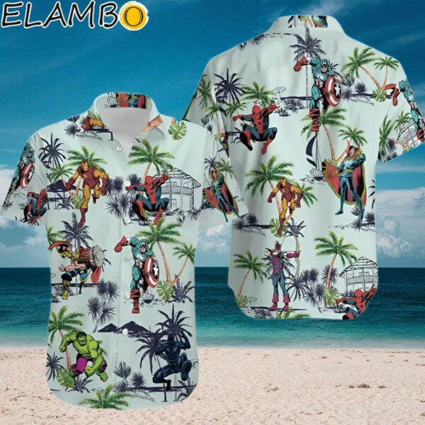 Superhero Tropical Hawaiian Shirt Hero Hawaii Summer Aloha Shirt Aloha Shirt