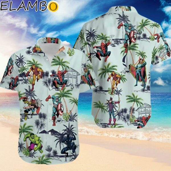 Superhero Tropical Hawaiian Shirt Hero Hawaii Summer Hawaiian Hawaiian